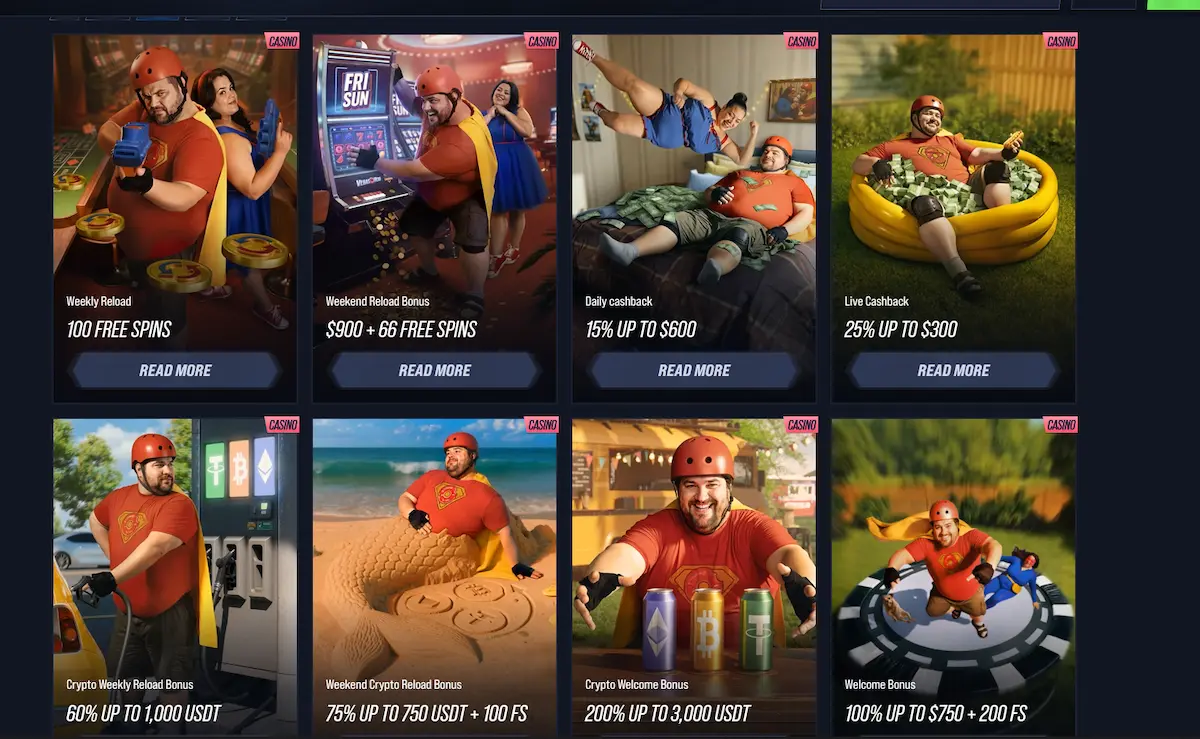 VegasHero 100% welcome bonus up to $750 AUD plus 300 free spins